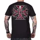 Tričko BLACK HEART Heart Cross