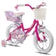 Detský bicykel Joystar Unicorn 12" • 82-105 cm - fialová - fialová