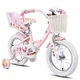 Detský bicykel Joystar Unicorn 14" • 92-120 cm - ružová - ružová