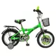 Detský bicykel DHS Kid Racer 1401 14" - modrá - zelená