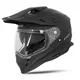 Moto prilba W-TEC Valso - 2.akosť - čierna - čierna