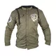 Pánska bunda W-TEC Black Heart Khaki Jacket s aramidom - 2.akosť - Garage Built - Garage Built