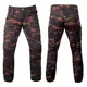 Pánske moto nohavice BOS Cargo D - Green - Brown Camo