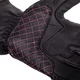Dámske moto rukavice W-TEC Ladonna - čierno-ružová