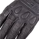 Kožené moto rukavice W-TEC Cherton II - čierna