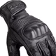 Kožené moto rukavice W-TEC Clascado - čierna