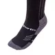 Merino podkolienky inSPORTline Meritic Ski AG+ antibakteriálne - čierno-šedá
