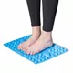 Masážna podložka pod chodidlá inSPORTline Tilsipur 39x29 cm - modrá - modrá