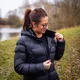 Dámska vyhrievaná bunda inSPORTline WARMatera - 2.akosť - čierna