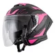 Moto prilba W-TEC Voltik Shockrose - ružová - ružová