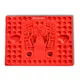 Masážna podložka pod chodidlá inSPORTline Tilsipur 39x29 cm - modrá