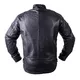 Kožená moto bunda W-TEC Valebravo - 2.akosť - čierna