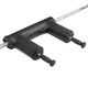 Olympijský hriadeľ na drepy inSPORTline Squabar 239,3cm/50mm 25,5kg, do 317kg, s objímkami