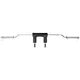 Olympijský hriadeľ na drepy inSPORTline Squabar 239,3cm/50mm 25,5kg, do 317kg, s objímkami