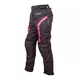 Dámske moto nohavice W-TEC Durmanes Lady - čierno-ružová