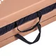 Skladacia gymnastická žinenka inSPORTline Kvadfold 200x120x5 cm - hnedá