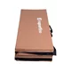 Skladacia gymnastická žinenka inSPORTline Kvadfold 200x120x5 cm - hnedá