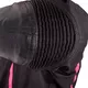 Dámska moto bunda W-TEC Durmana - čierno-ružová
