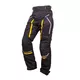 Pánske letné moto nohavice W-TEC Toranio - čierno-žltá