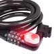 Kódový zámok W-TEC Bahrand 12*1800mm s LED svetlom