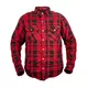 Moto košeľa BOS Lumberjack - Orange - Impact Red