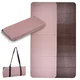 Skladacia podložka na cvičenie inSPORTline Misette 180x61x0,8 cm - bamboo beige-hnedá - bamboo beige-hnedá
