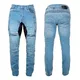 Pánske moto jeansy BOS Mazda - blue - blue