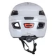 Detská cyklo prilba s LED svetlom ISL Lumiro - Pearl White