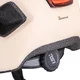 Detská cyklo prilba s LED svetlom ISL Lumitto - Blush Pink