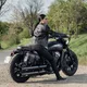 Dámske moto legíny W-TEC Noposum s aramidom - čierna