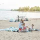 Pikniková deka inSPORTline Livetino 300x200 cm - ibišteková noc