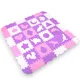 Penové puzzle s ohrádkou inSPORTline Burgino 30,5x30,5x1 cm, 36ks