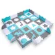 Penové puzzle s ohrádkou inSPORTline Smarfino 30,5x30,5x1 cm, 36ks