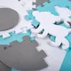Penové puzzle s ohrádkou inSPORTline Smarfino 30,5x30,5x1 cm, 36ks