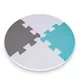 Penové puzzle s ohrádkou inSPORTline Smarfino 30,5x30,5x1 cm, 36ks