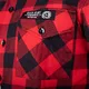 Košeľa W-TEC Black Heart Respector - šedá