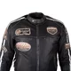 Pánska kožená moto bunda W-TEC Sheawen Vintage