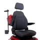 Elektrický trojkolesový vozík inSPORTline Zorica Deluxe s elektromagnetickou brzdou - vínová