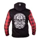 Bunda na chopper W-TEC Black Heart Ruffster - čierno-červená