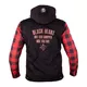 Moto bunda W-TEC Black Heart Radikaal - červeno-čierna