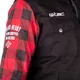 Bunda na chopper W-TEC Black Heart Ruffster - čierno-červená