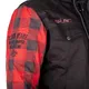 Moto bunda W-TEC Black Heart Radikaal - červeno-čierna
