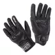 Kožené moto rukavice W-TEC Black Heart Rookah - čierna - čierna
