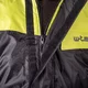Moto pláštenka W-TEC Igava - 2.akosť - čierna-fluo zelená