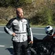 Pánska touringová moto bunda BOS Maximum - Gray