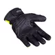 Moto rukavice W-TEC Janstur - čierna-fluo