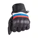 Letné kožené moto rukavice W-TEC Laudero - béžová