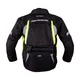 Moto bunda W-TEC Gelnair EVO - čierna-fluo