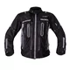 Moto bunda W-TEC Gelnair EVO - čierna-fluo - čierno-šedá