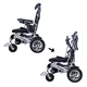 Elektrický invalidný vozík inSPORTline Hawkie Evo II s polohovateľným operadlom 700W - zelená